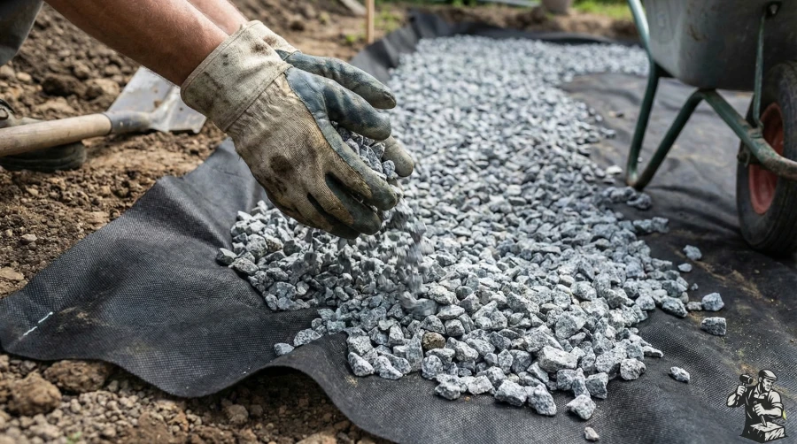 ukladka-geotekstilya-pod-gravij